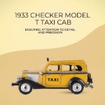 AJ079 1933 Checker Model T Taxi Cab 